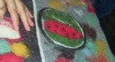 Lana, colori e semi di anguria