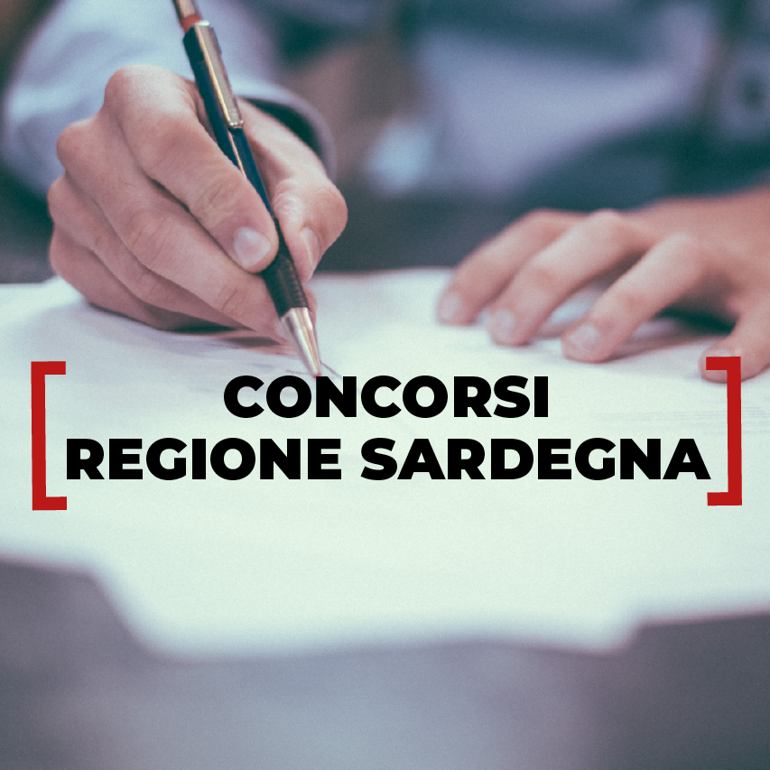 Concorsi Regione Sardegna